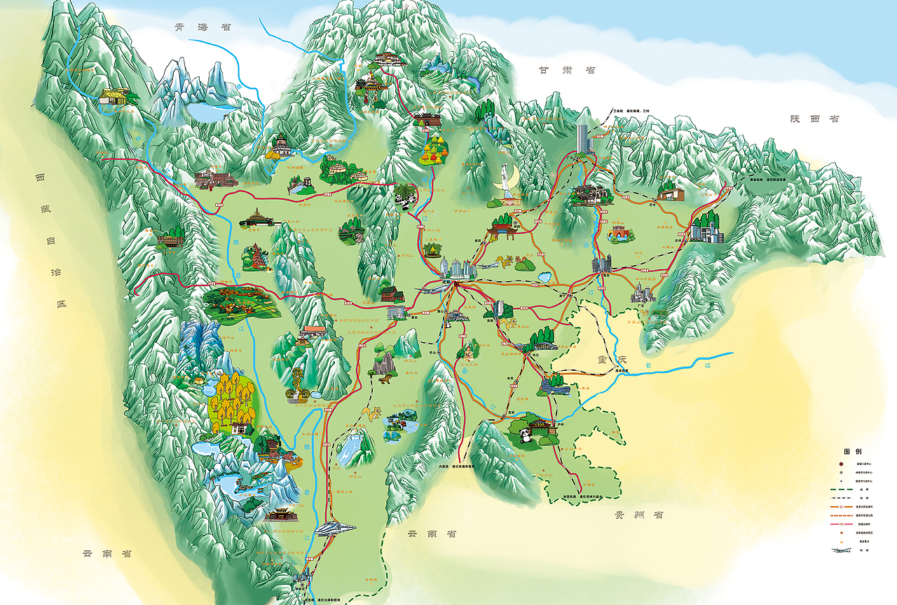 西南瑰宝，四川——山川秀美与文化璀璨的明珠